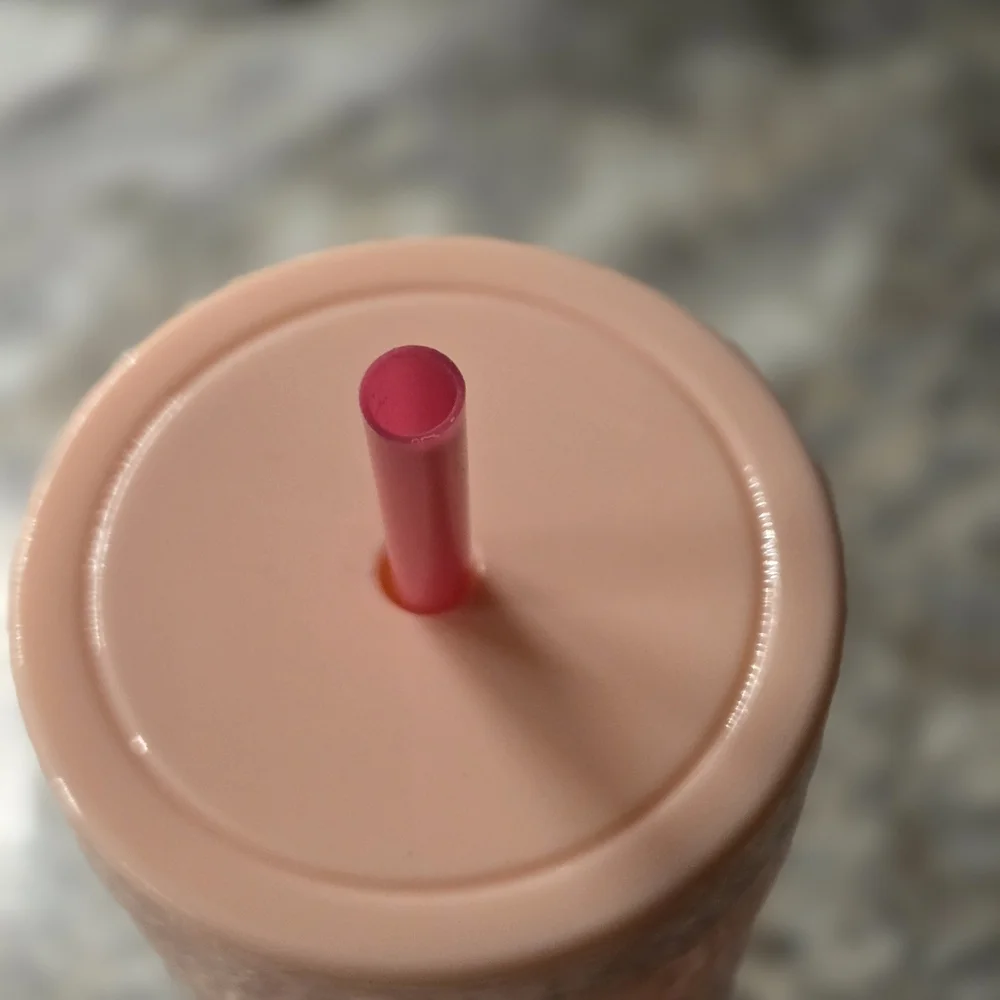 Wicked Pink Glinda Tumbler with Straw